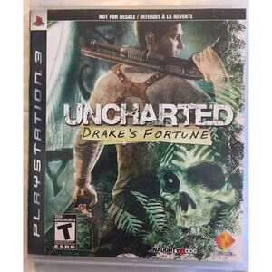 Drakes Uncharted Fortune Black Label Ps3